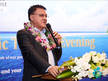 H.E. Mr. Tapusalaia Toomata, Ambassador of Samoa - presentation